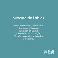Ácido Hialurónico | Relleno de Labios | Contorno Facial